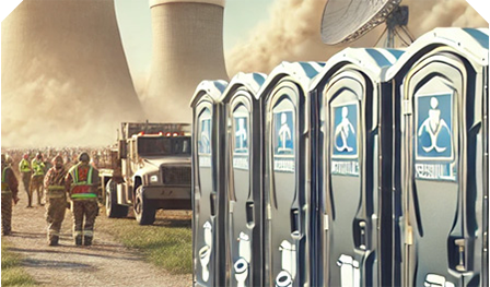 View of construction area